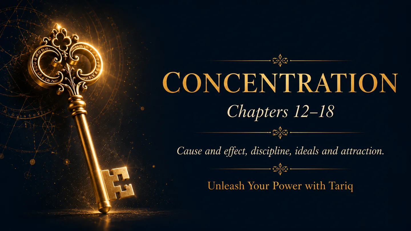 Concentration — Master Key System Chapters 12 to 18